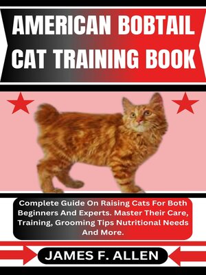 cover image of AMERICAN BOBTAIL CAT TRAINING BOOK